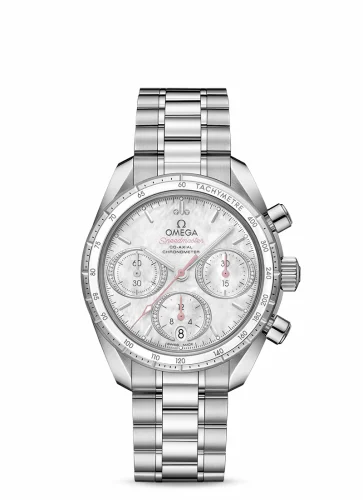 Omega Speedmaster Co-Axial 38 Stainless Steel / MOP / Bracelet 324.30.38.50.55.001 (32430385055001)